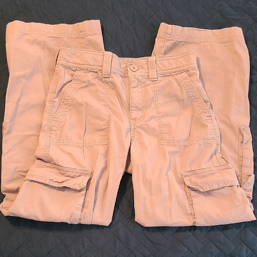 Abercrombie Kids Lavender Cargo Pants, Size 9/10